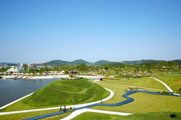 Suncheonman National Garden in Suncheon-si, South Korea