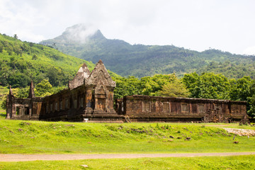 On the West bank of the Mekong river South of Pakse are the ruins of an ancient Khmer temple named Wat Phou. The temple and associated settlements are inscribed on the UNESCO World Heritage List