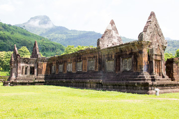 On the West bank of the Mekong river South of Pakse are the ruins of an ancient Khmer temple named Wat Phou. The temple and associated settlements are inscribed on the UNESCO World Heritage List