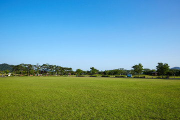 Suncheonman Bay in Suncheon-si, South Korea.