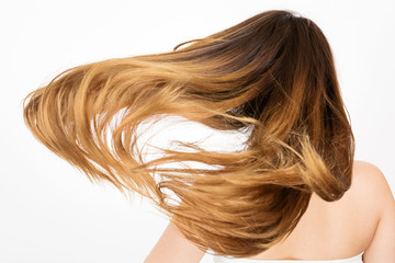 Obraz premium 躍動感ある髪