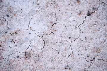 Background images of dry, cracked ground Due to lack of water.