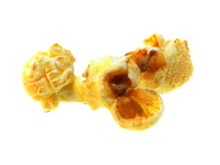 popcorn isolated on white background