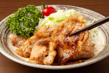 Fototapeta premium 生姜焼き