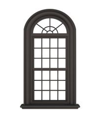 Classic Window Frame Isolated
