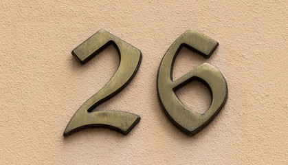 Hausnummer 26