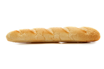 bread on a white background