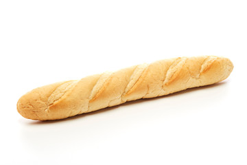 bread on a white background