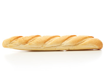 bread on a white background