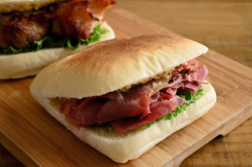 フォカッチャサンド