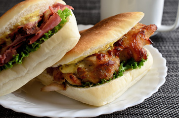 フォカッチャサンド