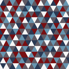 Triangle pattern with retro and fashion concept seamless background, vector illustration