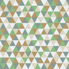 Triangle pattern with retro and fashion concept seamless background, vector illustration