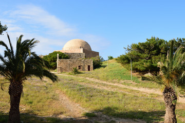 Fortezza von Rethymno auf kreta in griechenland