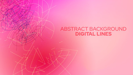 Abstract digital background