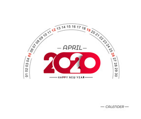 Happy new year 2019 Calendar - New Year Holiday design elements for holiday cards, calendar banner poster for decorations, Vector Illustration Background.