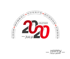 Happy new year 2019 Calendar - New Year Holiday design elements for holiday cards, calendar banner poster for decorations, Vector Illustration Background.