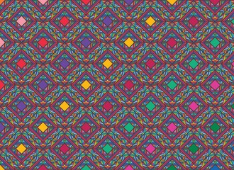 seamless abstract geometric pattern