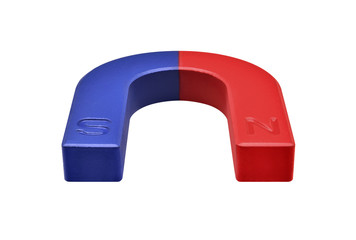 Magnet isolated on white background. © Chirawan