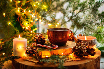 colorful christmas background