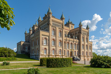 Fototapeta premium Stora Sundby castle, built as an almanac.
