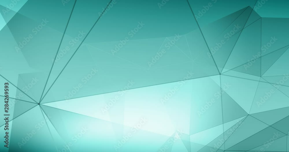 Wall mural transparent random triangle shapes connected digital abstract
