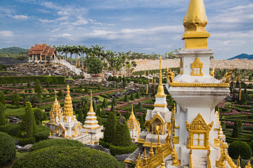 Fototapeta premium Botanical Gardens view in Pattaya in Thailand