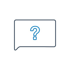 Decision Making Icon. Line style vector EPS.