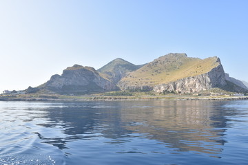 Massiccio del billiemi area marina protetta di capo gallo isola delle femmine- Sferracavallo- Palermo Sicilia  © GIOVANNI