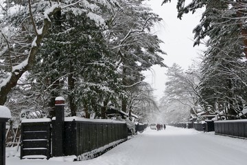 《角館の冬》秋田県仙北市