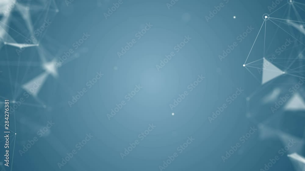 Poster background for business presentations. molecular structure lines plexus. rich details and depth of f