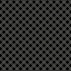 Gingham seamless black pattern. Texture from squares for plaid, tablecloths, clothes, shirts, dresses, paper, bedding, blankets, quilts and other textile products. Vector illustration EPS 10