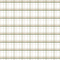 Tartan seamless brown and white pattern.Texture for plaid, tablecloths, clothes, shirts, dresses, paper, bedding, blankets, quilts and other textile products. Vector illustration EPS 10