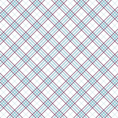 Tartan seamless blue and white pattern.Texture for plaid, tablecloths, clothes, shirts, dresses, paper, bedding, blankets, quilts and other textile products. Vector illustration EPS 10