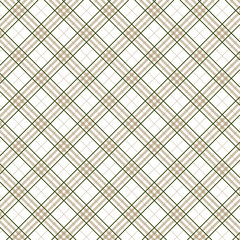 Tartan seamless brown and white pattern.Texture for plaid, tablecloths, clothes, shirts, dresses, paper, bedding, blankets, quilts and other textile products. Vector illustration EPS 10