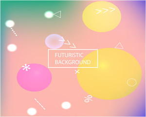Inspiring colorful modern background.