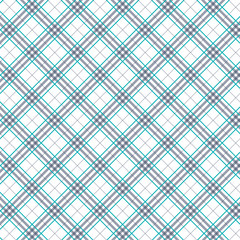Fototapeta premium Tartan seamless grey and white pattern.Texture for plaid, tablecloths, clothes, shirts, dresses, paper, bedding, blankets, quilts and other textile products. Vector illustration EPS 10