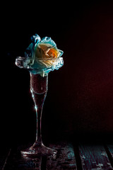 rose water drops