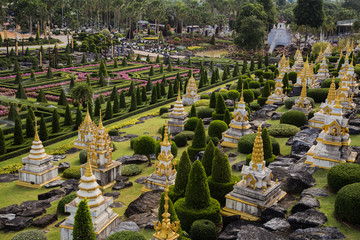 Botanical Gardens view in Pattaya in Thailand