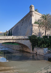 Obraz premium Palma de Mallorca Spain Fortresse