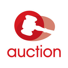 Vector set of logos for bidding and auctions