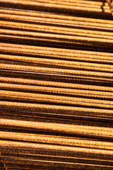 malla metálica oxidada para construcción