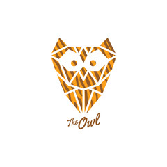 owl logo sign icon symbol bird vector art