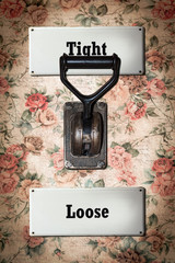 Street Sign to Tight versus Loose