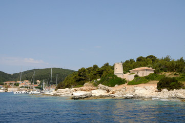 Einfahrt bei Vasiliki