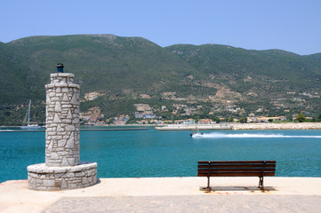 An der Mole von Vasiliki