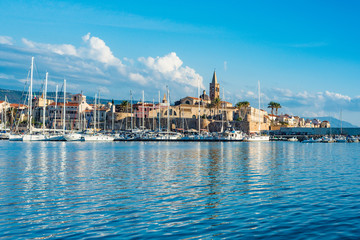 Obraz premium Alghero city in Sardinia, Italy.
