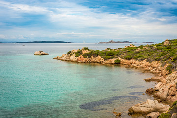 Monti da Rena Beach in Sardinia, Italy.