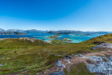 Sommaroy in Troms, Norway,