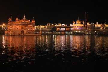 Obraz premium Golden temple in Amritsar
